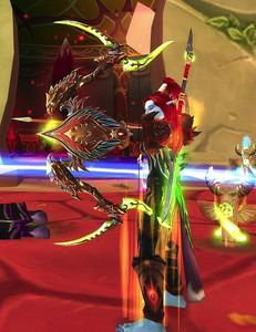 魔兽世界 猎人武器 弓幻化 奎尔萨拉斯金弓