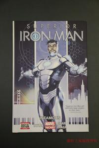英文原版漫画漫威超凡钢铁侠合订本1平装 Superior Iron Man V1