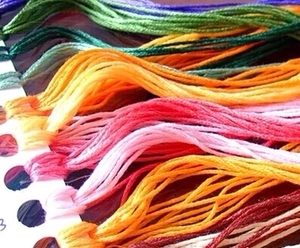 447全色rs十字绣线100%埃及棉配线补线手鞠刺绣编织dmc线号6股