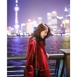 [转卖]糖皮出品一年一件红战衣+廓形感宽松毛呢大衣
