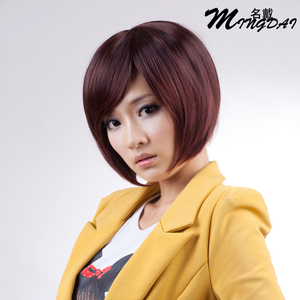 假发bobo头短发型女沙宣jiafa蓬松帅气新款仿真发头套梨花头修脸