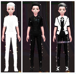 173完美touch芙蒂男装黑白稀有询价