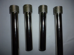 金刚石磨头sdc钻石磨棒磨钨钢内孔专用电镀合金磨头d12*10柄*80l