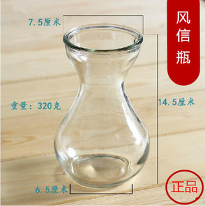 包邮风信子花瓶水培玻璃透明绿萝养殖瓶现代欧式落地插花瓶