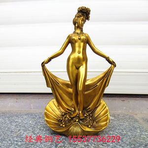 连城县夕悦怡百货店淘宝崖柏木雕美女写生雕像木质女神人体艺术工艺