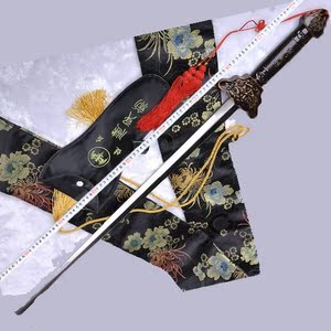 龙泉瓷影宝剑 便携式伸缩剑 轻型 晨练太极剑武术剑 未开
