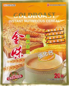 包邮  金味麦片强化钙口味 营养燕麦 即冲饮品含糖600g20小包