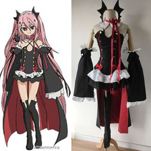 终结的炽天使 吸血鬼cosplay服装 克鲁鲁采佩西动漫装扮服带头饰