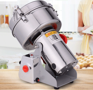 2000g第三代2000g中药粉碎机不锈钢打粉机磨粉机小型家用电动110v