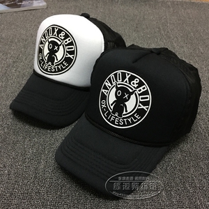 韩版春夏刘德华安逗黑仔网帽 货车帽 男女情侣帽子太阳帽特价包邮