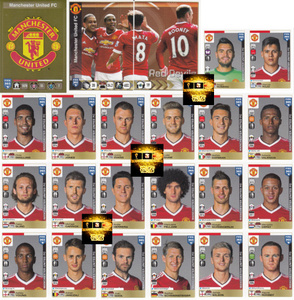 帕尼尼panini fifa365球星贴纸 曼联 队套 20人全_阿里巴巴找货神器