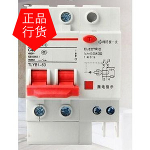 泰力基业 空气漏电开关 小型漏电断路器 dz47 tlyble-63 空气开关