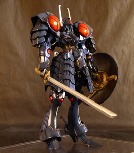 五星物语代工上色完成品1/100 黑骑士