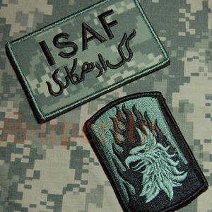 原品公发美国陆航第12战斗航空旅驻阿富汗安全部队acu魔术贴臂章