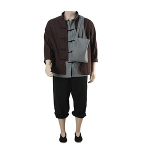 成人阿宝演出服装,农民服装,80年代老农夫装扮阿宝陕北农民老头