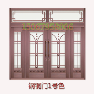 厂家直销304不锈钢门不锈钢镀铜门铜铝门纯铜门仿铜别墅门庭院门
