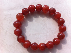 8毫米非洲南红玛瑙圆珠手链,手串