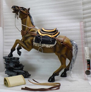魂作模玩 1:6 三国演义三国志 五虎上将 黄忠的 战马的 马具全套