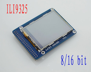 2.4寸TFT液晶屏LCD模块 带触摸 65K色51驱动 320*240 带SD卡座