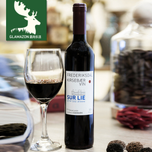 嘉尚乐活·dk淘宝进口红酒 车厘子酒 丹麦王室城堡干红高档礼盒 单