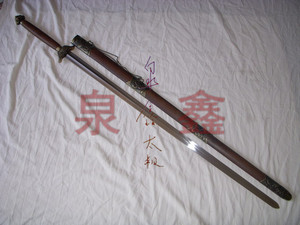 龙泉卷龙双手太极剑 祥龙软剑 武术刀剑 赤宵剑 宝剑未开刃