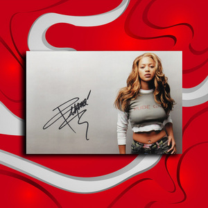 6寸碧昂丝 吉赛尔 诺斯 亲笔签名照片 03 默认 s