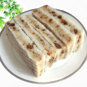 现做 温州特产传统小吃 纯手工鲜肉芝麻糯米糕红糖糕夹心桂花糕点