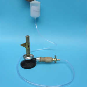 挂式酒精喷灯 全铜座式卡式酒精灯高温玻璃管加热1000度物理化学实验