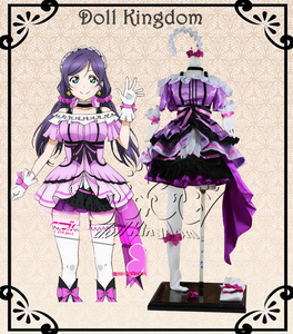 bjd cos娃衣 lovelive 东条希打歌服 3分 4分 dd sd ob 吊带洋装
