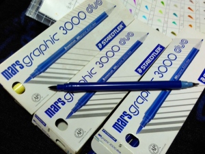 服装布料面料修色补色笔牛仔裤点纱画纱笔 德国staedtler施德楼