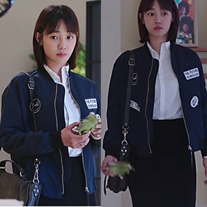 欧美新品外科风云白百合陆晨曦同款夹克短款外套飞行员棒球服薄款