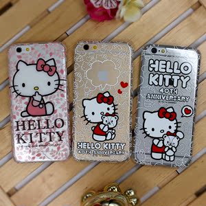 hello kitty苹果6s保护套iphone6s plus手机壳超薄 潮日本卡通壳