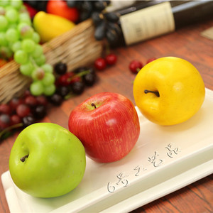 仿真果蔬 假水果  蔬菜食品道具 塑料水果玩具模型苹果假水果装饰