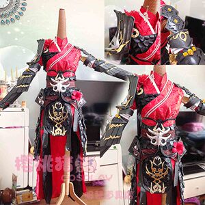 【樱桃猪】剑3/剑网三cos定国套天策军娘cosplay服装铠甲