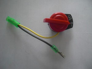 汽油机打药机配件 双线熄火开关 168f 170f 188f抽水泵机停火开关