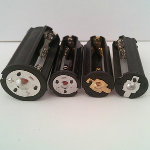 3节7号3AAA 3节5号电池架串联电池仓盒 LED强光手电筒2用电池架