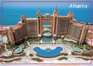亚特兰蒂斯酒店 旅游纪念品创意磁贴 巴哈马冰箱贴20138 磁性家居