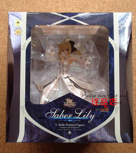 （已落扎）全新 日  GSC FATE SABER LILY 胜利黄金之剑 人妻手办