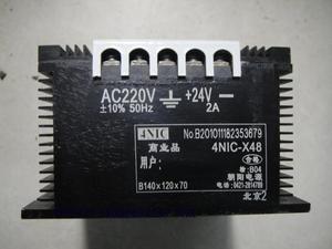 拆机 朝阳电源4NIC-X48 24V2A/15V1A/12V3A 线性电源数控机床专用