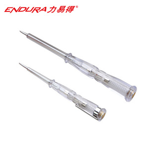 ENDURA力易得普通型测电笔100-500V电压试电笔螺丝刀E6751 E6752