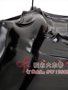 包邮 乳胶真空床 乳胶睡袋 抽真空乳胶束缚窒息全包紧身 含管支架