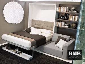 竖翻壁床双人折叠隐形床分体沙发床五金配件整套多功能创意沙发