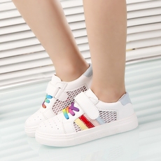女童小白鞋韩版透气_女童小白鞋韩版透气【价