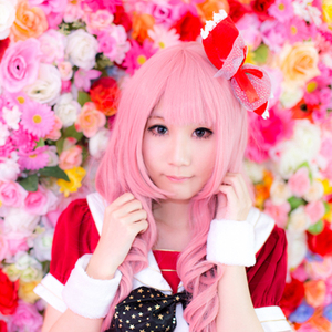 零之使魔 露易丝 丰实琴 luka巡音 胭粉色cosplay假发