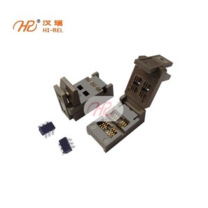 【汉瑞电子】SOT23-6L系列高温老化座夹具 芯片IC测试座厂家直销