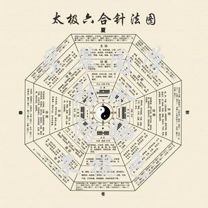 太极六合针法图