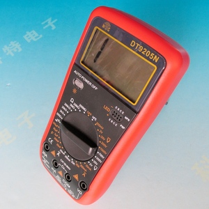 鸿昌dt9205n 数字显示万用表大屏显示 防震