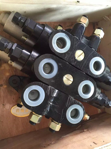 液压油控制压力油缸配件手推杆多路阀分配器叉车换向手动机械o5