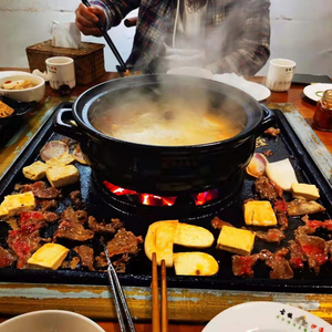 丽江火塘烧烤桌