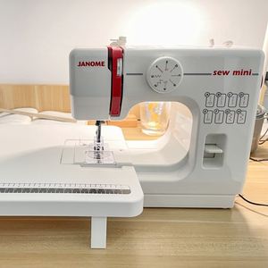 家用缝纫机可锁边多功r能电动你迷小型缝织机手持吃厚缝衣裁针机